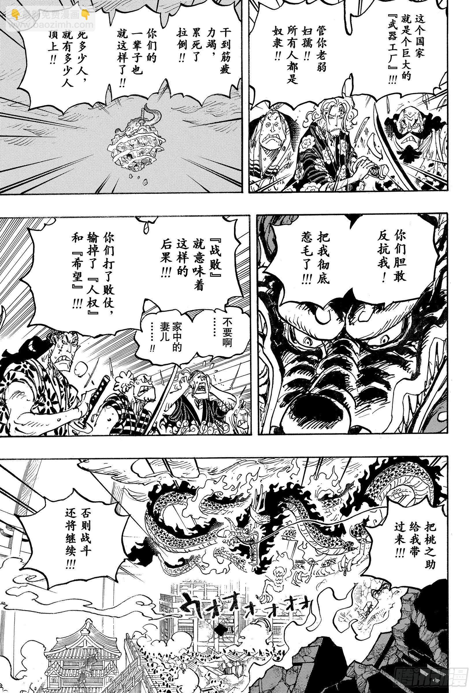 🍹航海王 第1043话 一同赴死吧 第11页