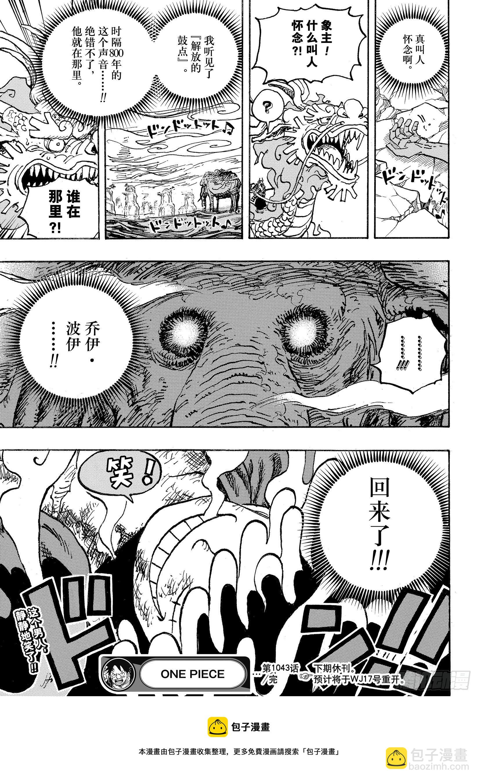 🍹航海王 第1043话 一同赴死吧 第17页