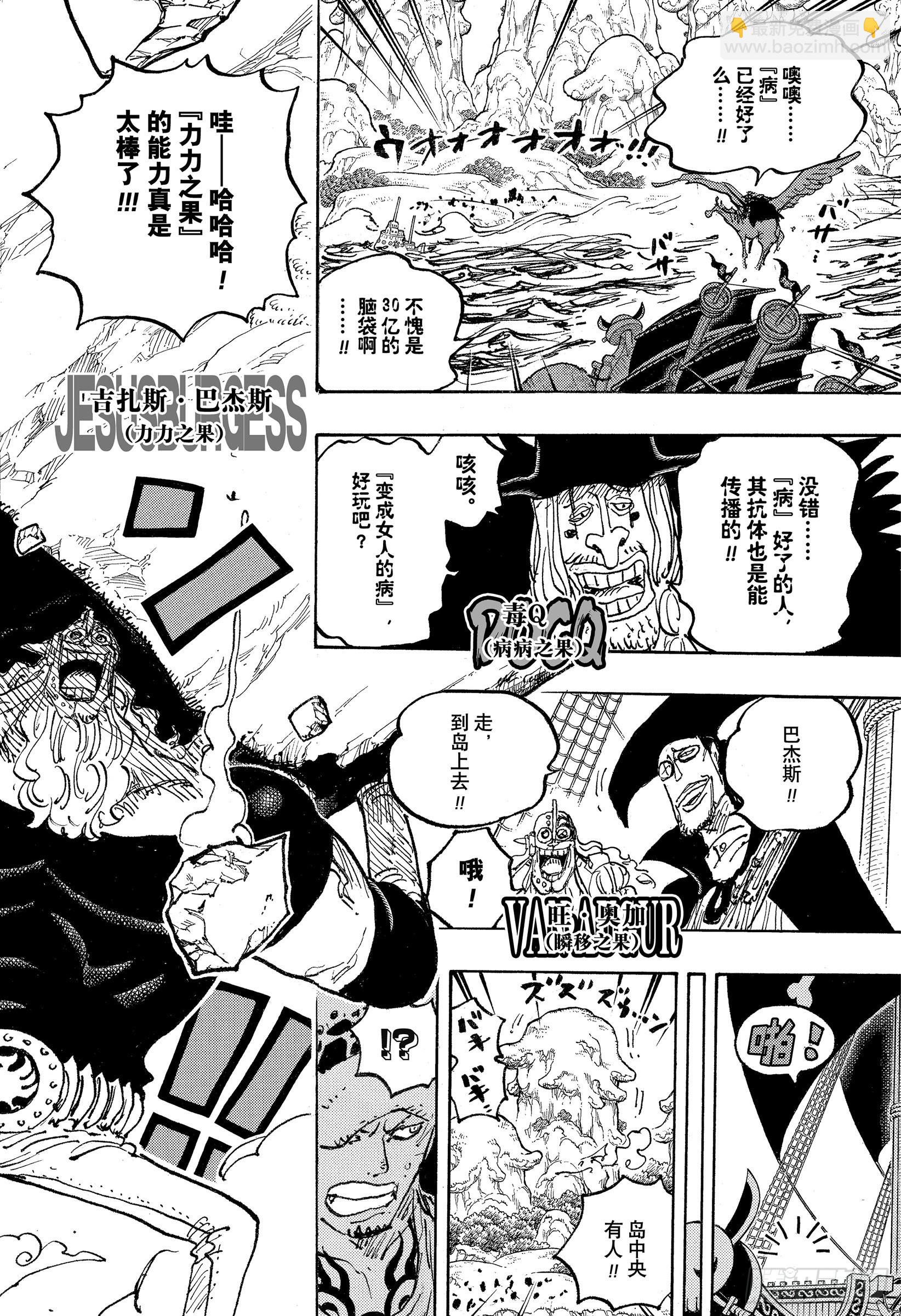 🍹航海王 第1063话 唯一的家人 第12页