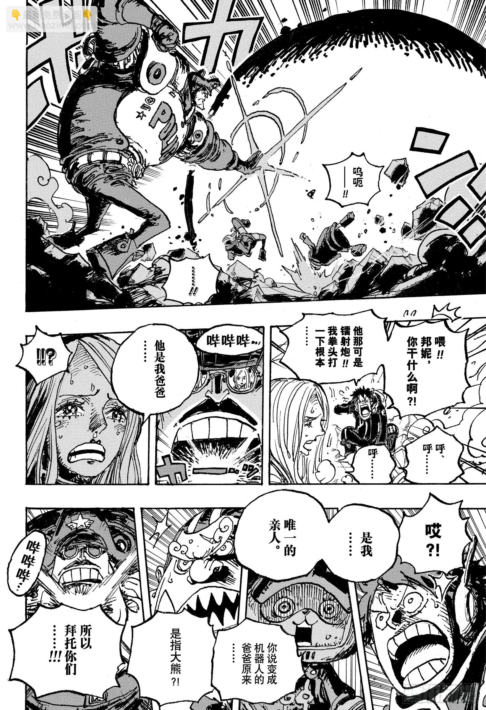 🍹航海王 第1063话 唯一的家人 第8页
