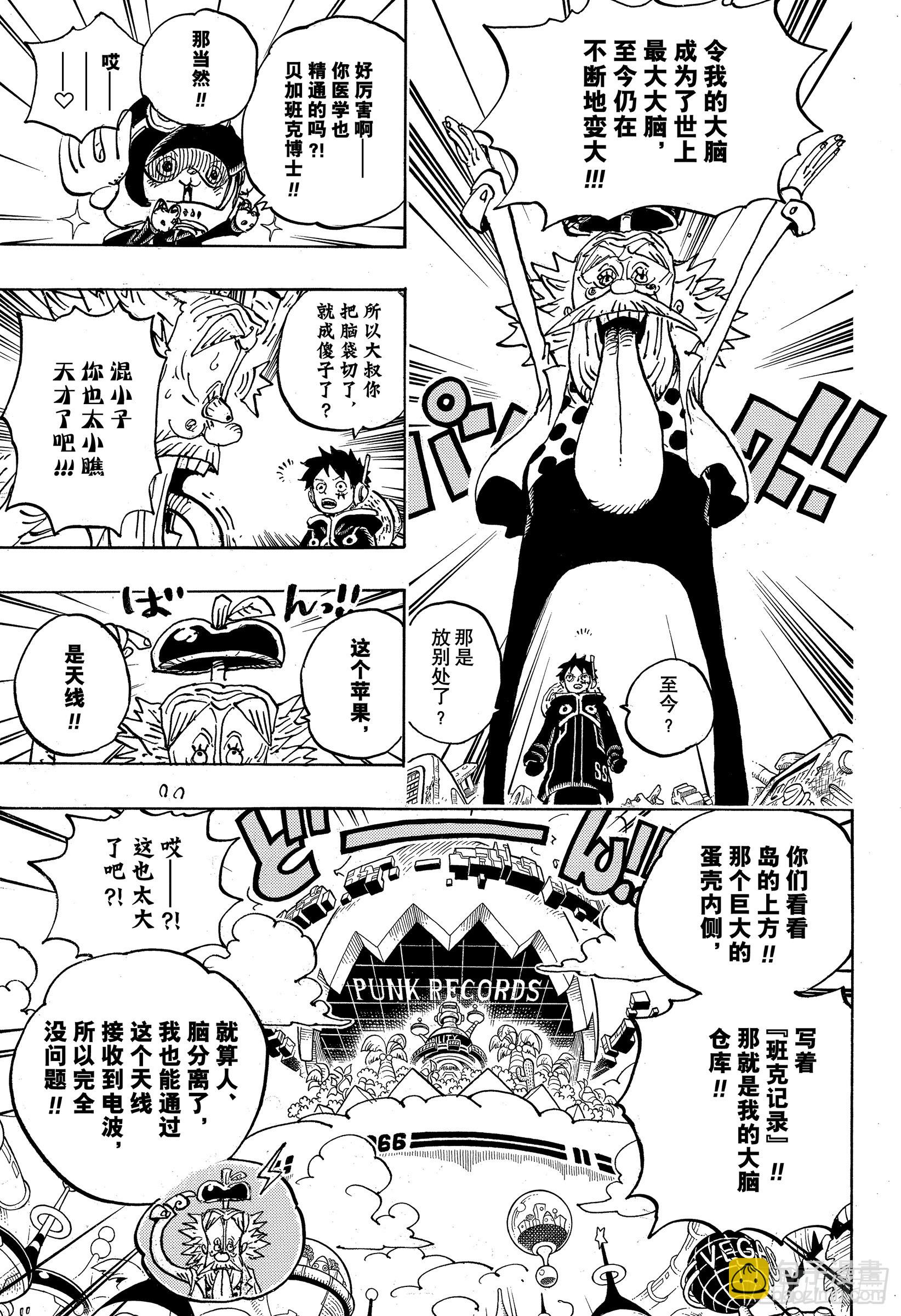 🍹航海王 第1067话 班克记录 第3页