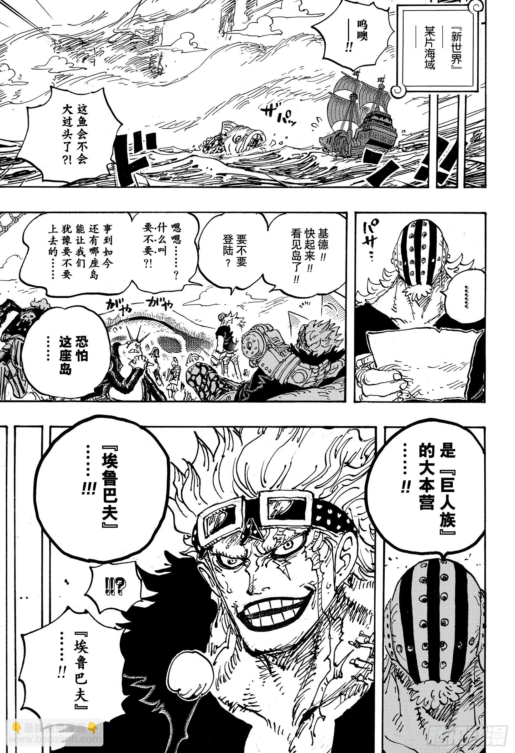 🍹航海王 第1071话 英雄出击 第15页