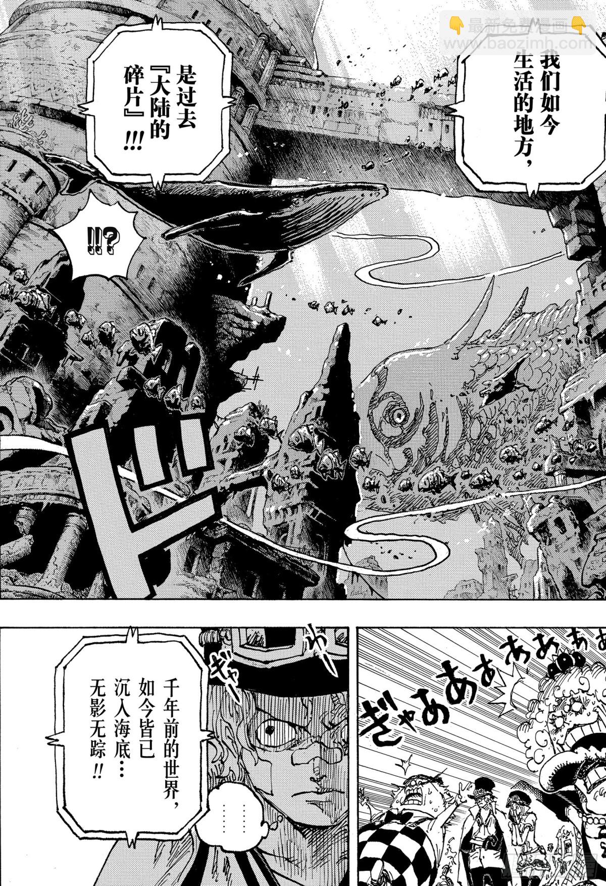 🍹航海王 第1115话 大陆的碎片 第13页