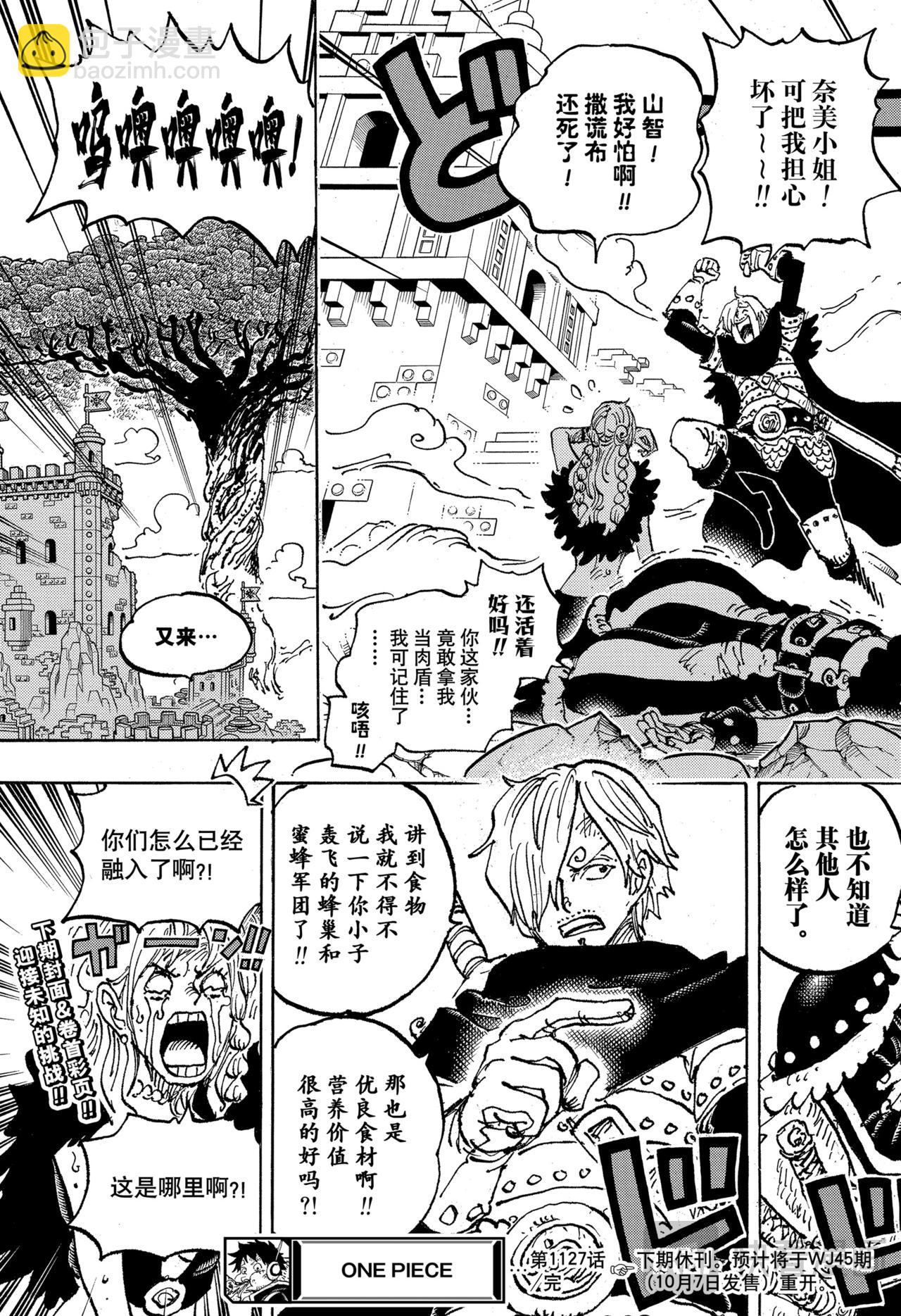 🍹航海王 第1127话 神秘国度的冒险 第15页