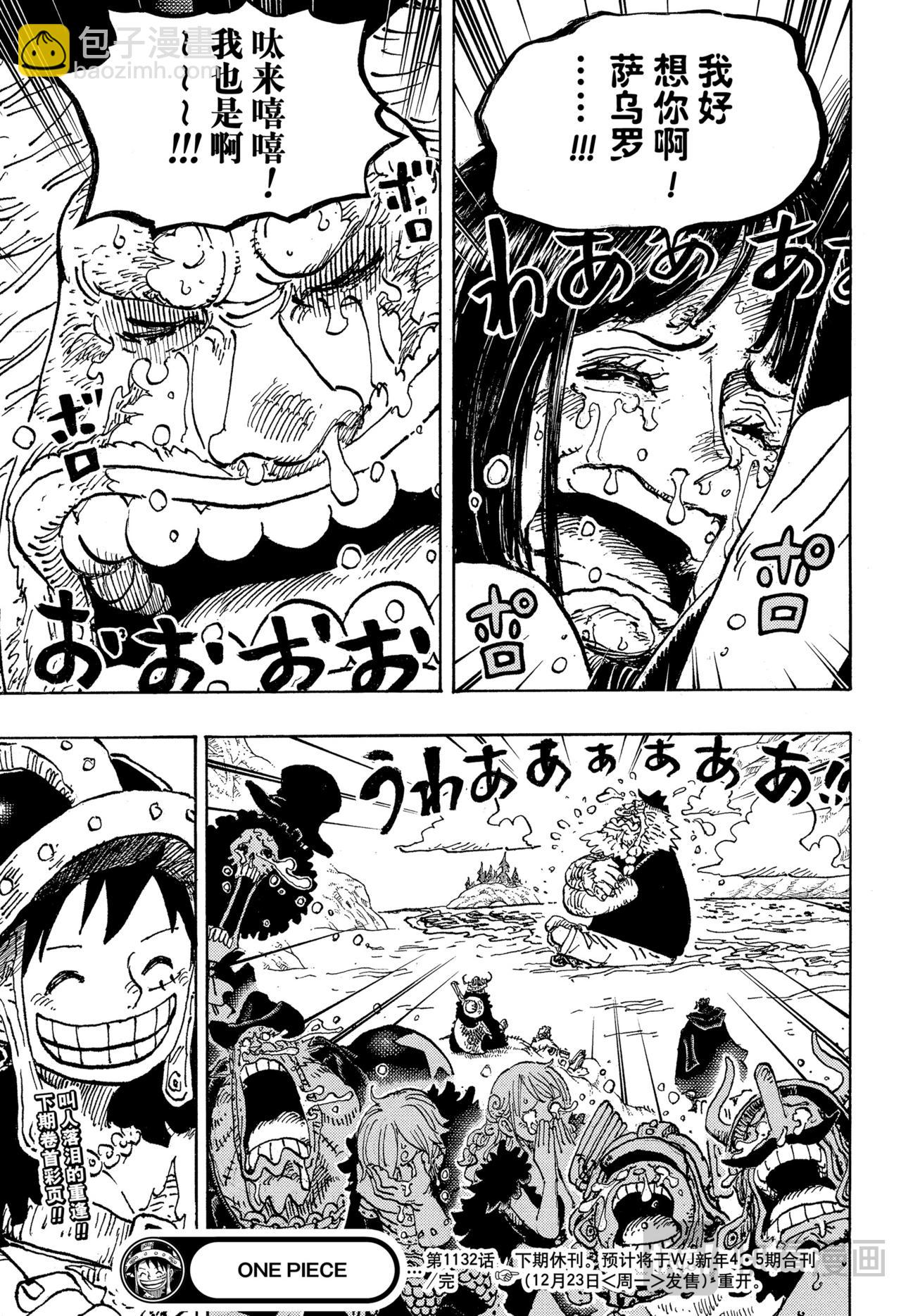 🍹航海王 第1133话 夸夸我吧 第17页