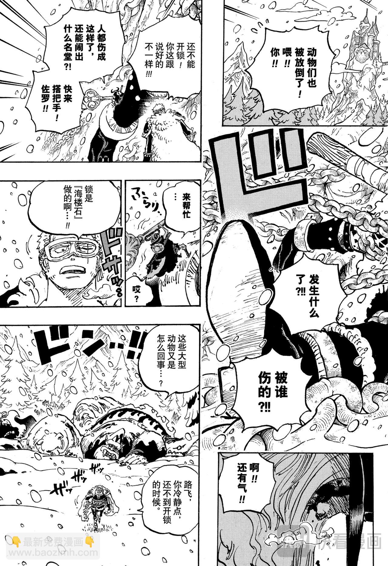 🍹航海王 第1141话 年长的女人 第9页