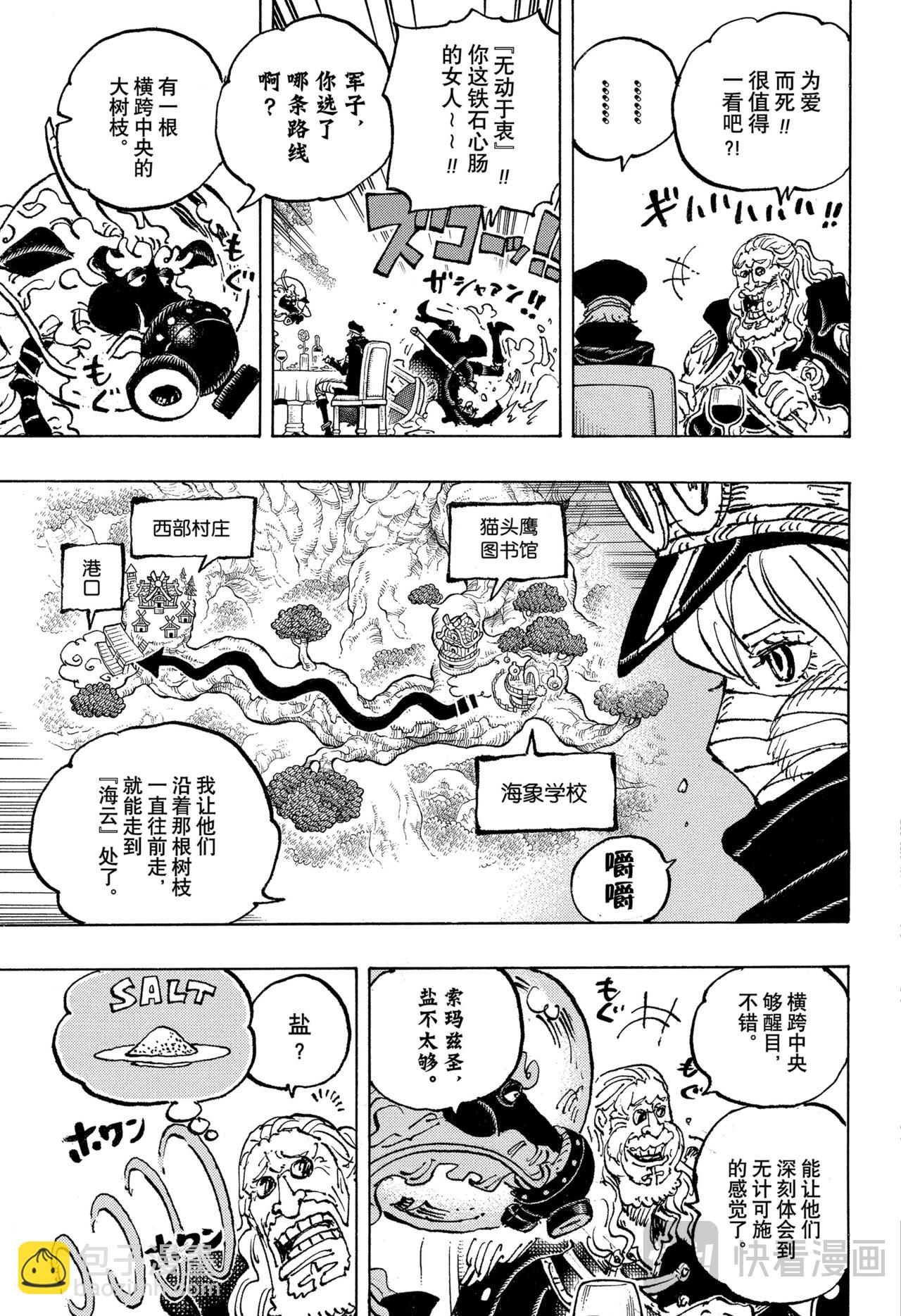 🍹航海王 第1143话 神之骑士团 第9页