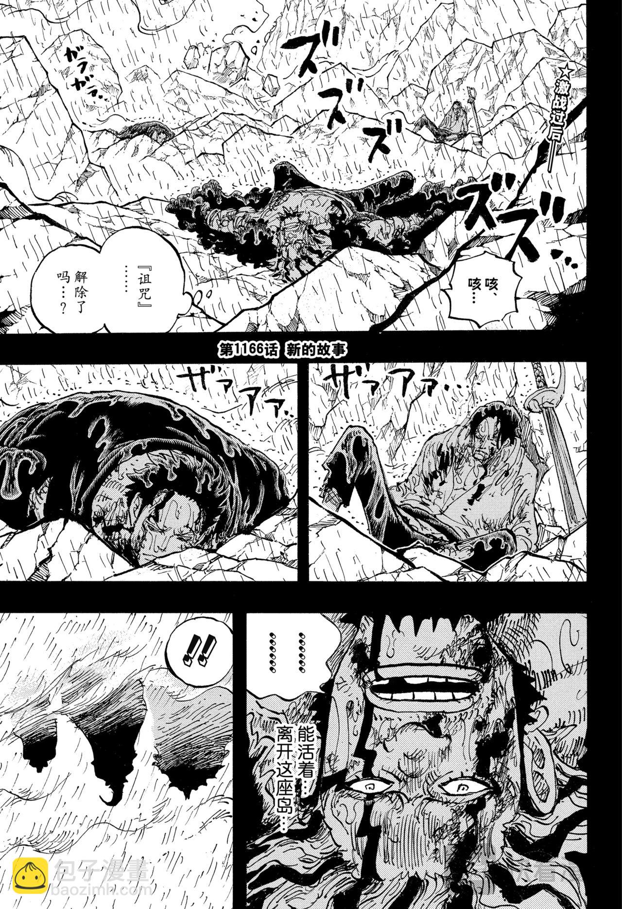 🍹航海王 第1166话 新的故事 第3页