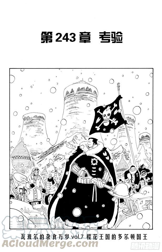 🍹航海王 第243话 考验 第1页