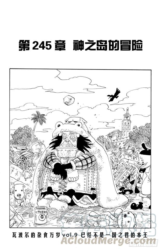 🍹航海王 第245话 神之岛的冒险 第1页