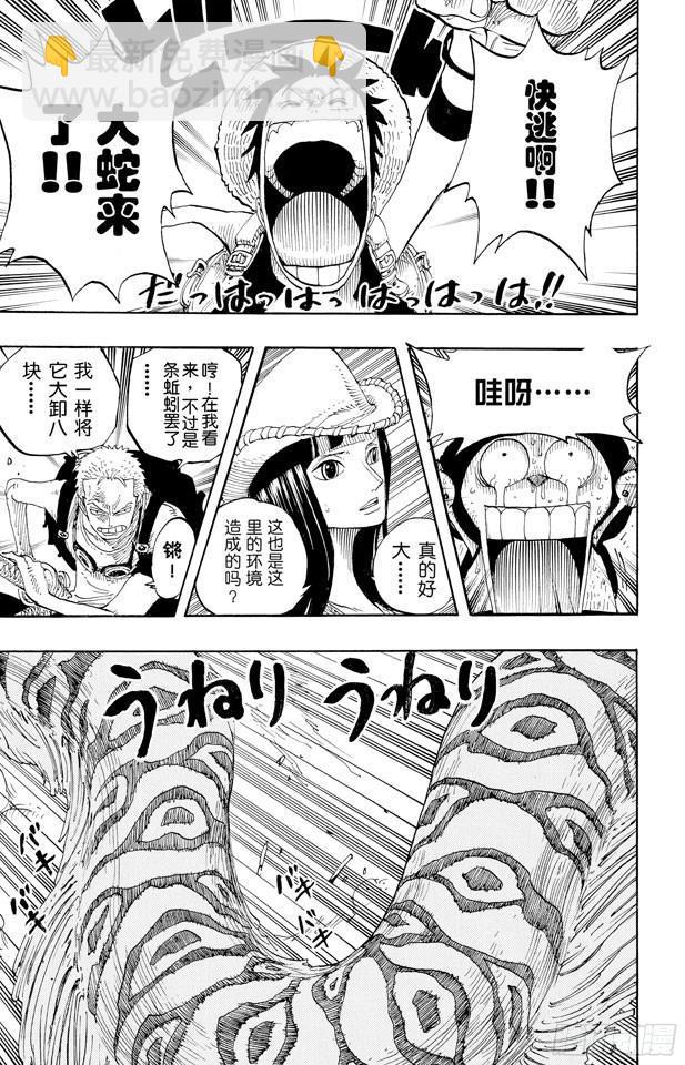 🍹航海王 第255话 大蟒蛇和探险组 第13页