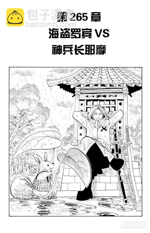 🍹航海王 第265话 海盗罗宾VS.神兵 第8页