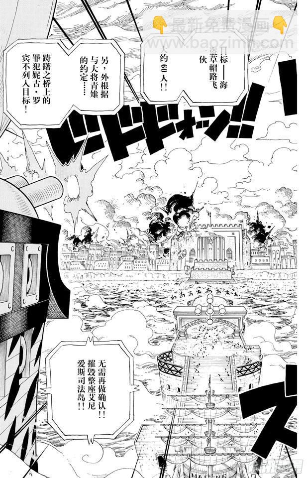 🍹航海王 第421话 变挡三 第3页