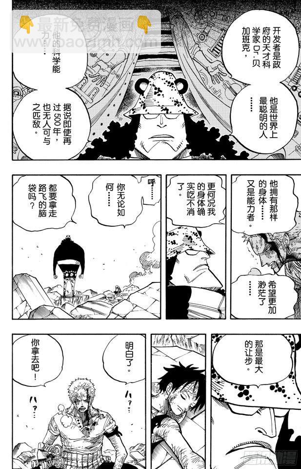 🍹航海王 第485话 草帽一伙•海盗猎人佐罗 第10页