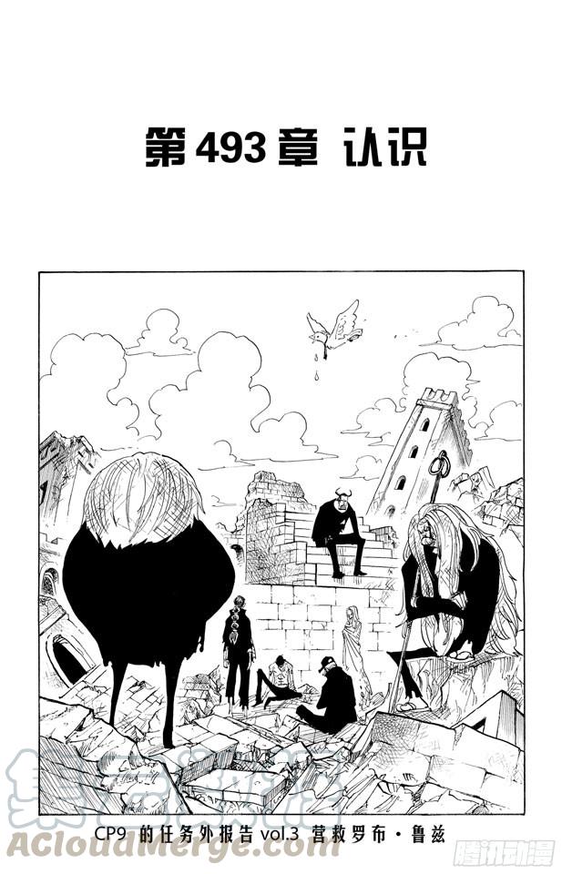 🍹航海王 第493话 认识 第1页