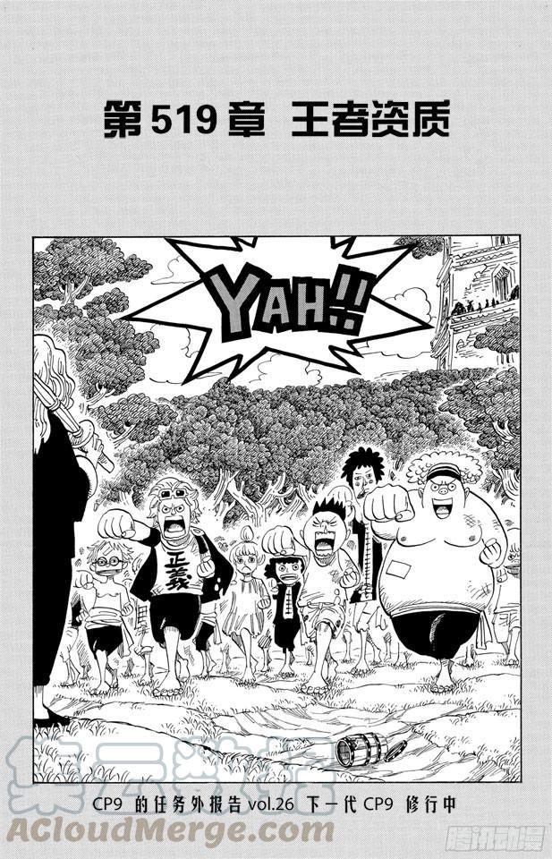 🍹航海王 第519话 王者资质 第1页