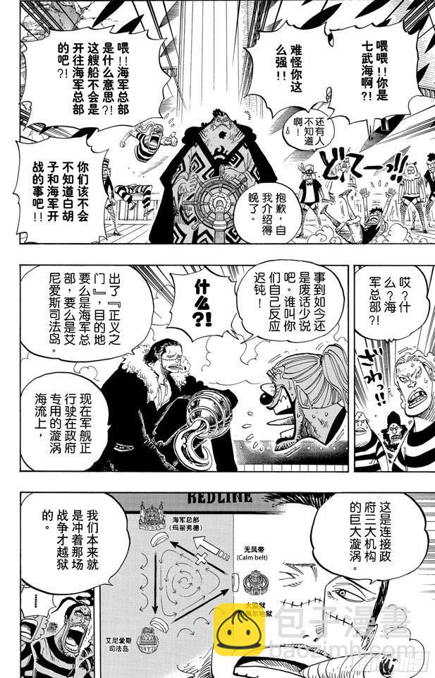 🍹航海王 第549话 出击之船 第8页
