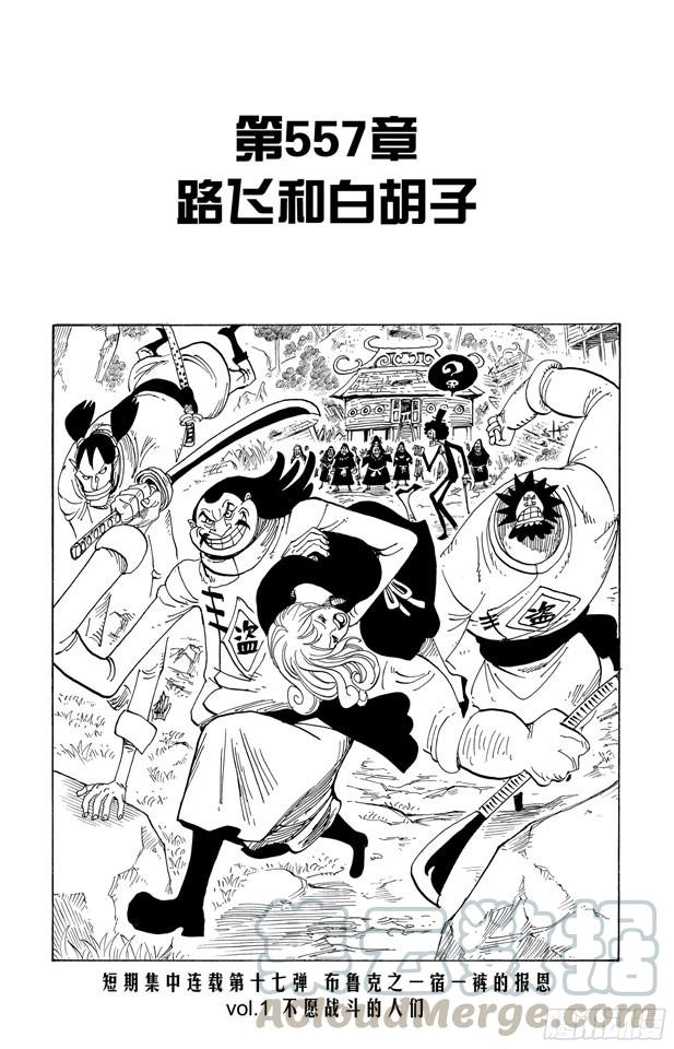 🍹航海王 第557话 路飞和白胡子 第1页