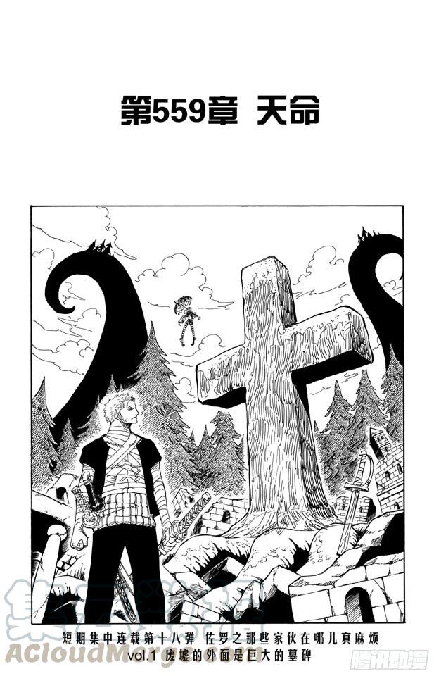 🍹航海王 第559话 天命 第1页