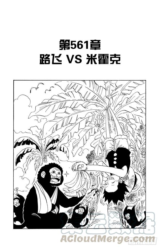 🍹航海王 第561话 路飞VS.米霍克 第1页