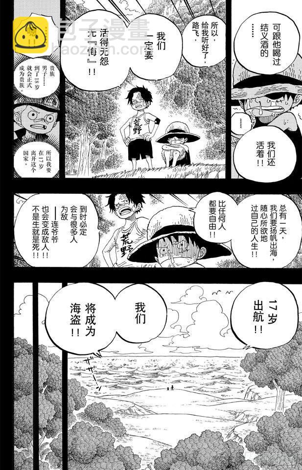 🍹航海王 第589话 风云之志 第6页