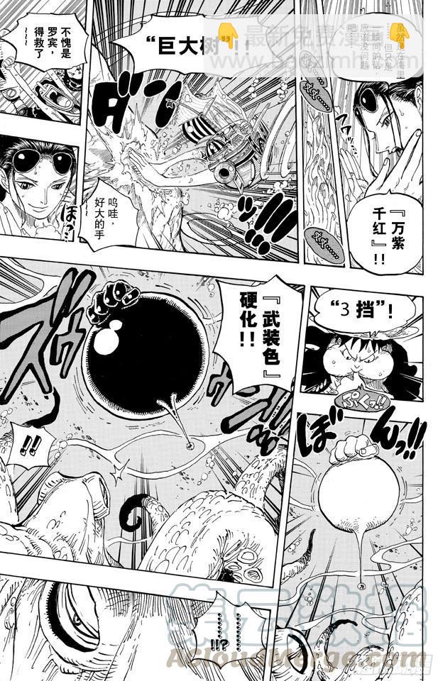 🍹航海王 第605话 北海巨妖和海盗 第11页