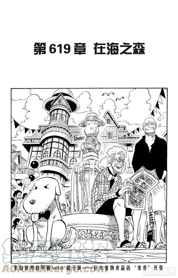 🍹航海王 第619话 在海之森 第1页
