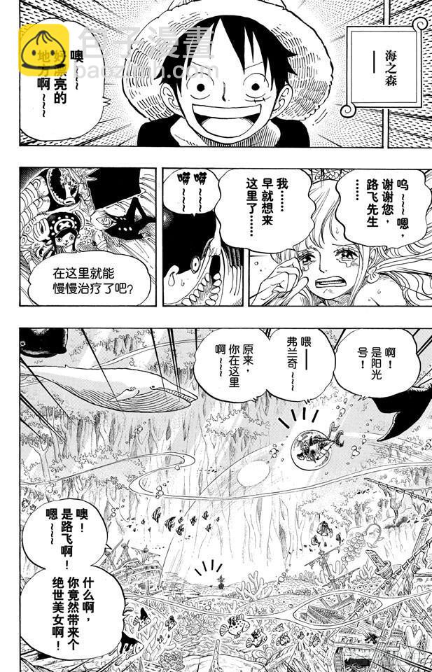 🍹航海王 第619话 在海之森 第10页