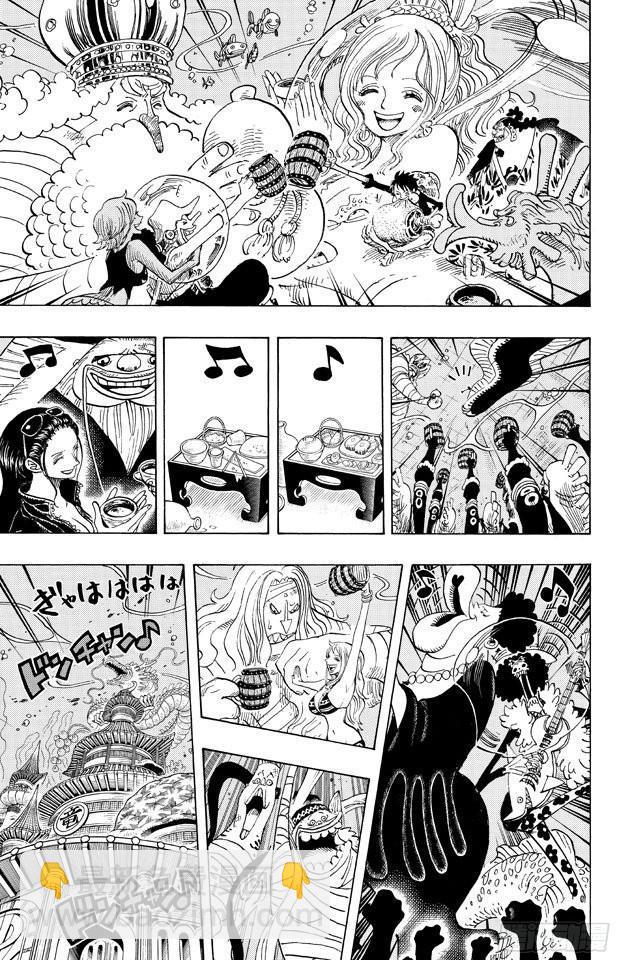 🍹航海王 第649话 鲷鱼及比目鱼的曼舞 第15页
