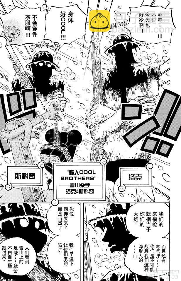 🍹航海王 第667话 雪山之战（COOL FIGHT） 第7页