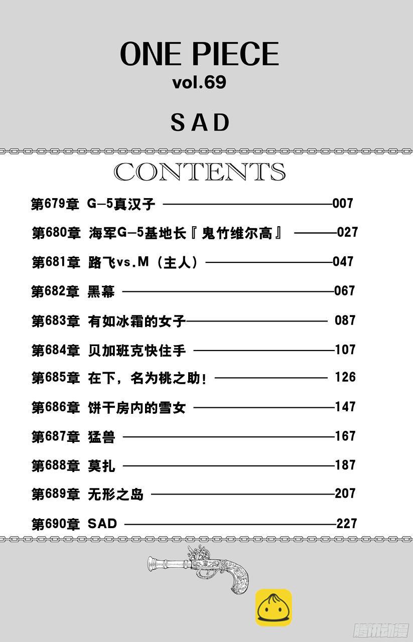 🍹航海王 第679话 G-5真汉子 第6页