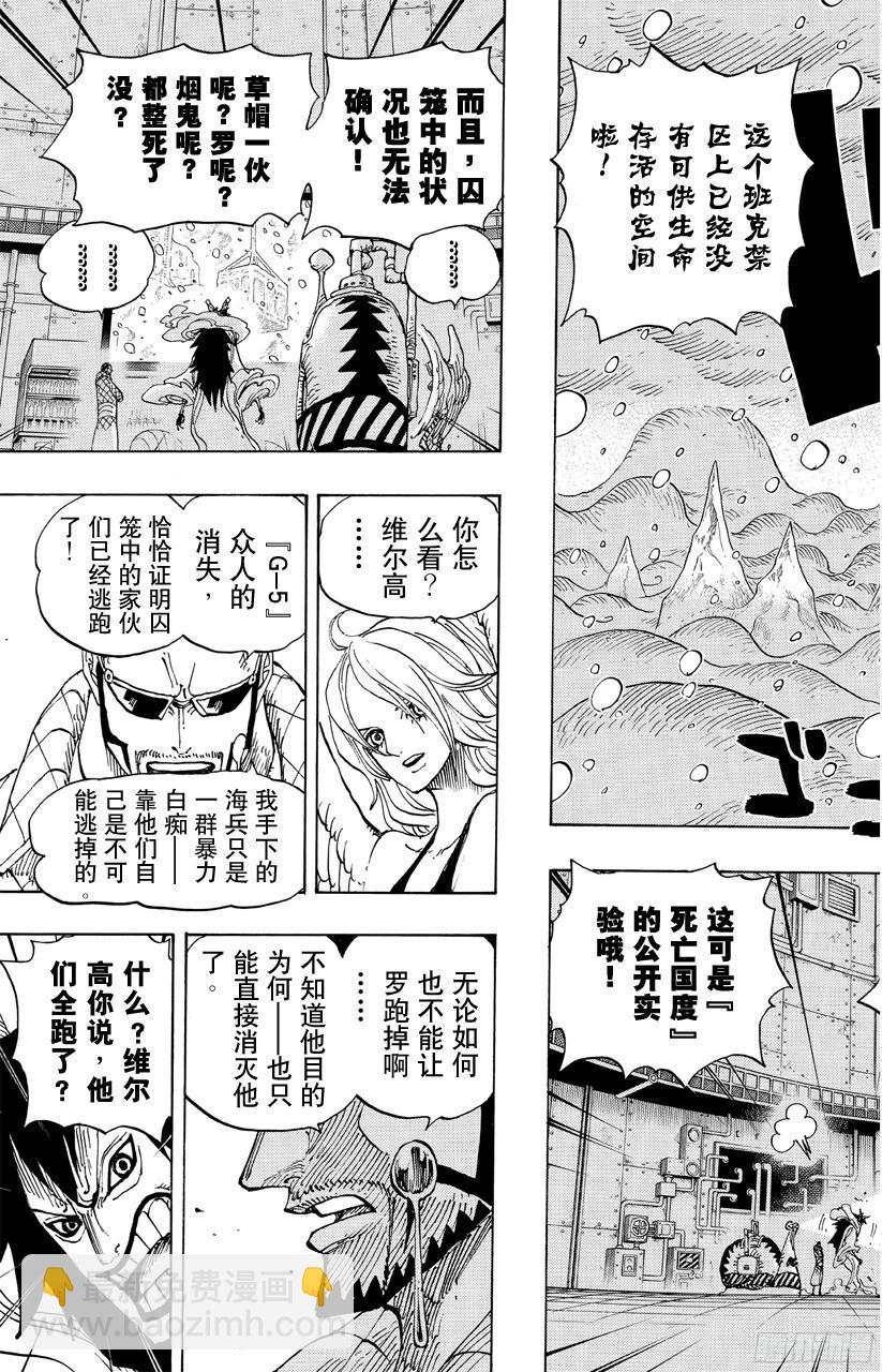 🍹航海王 第679话 G-5真汉子 第9页