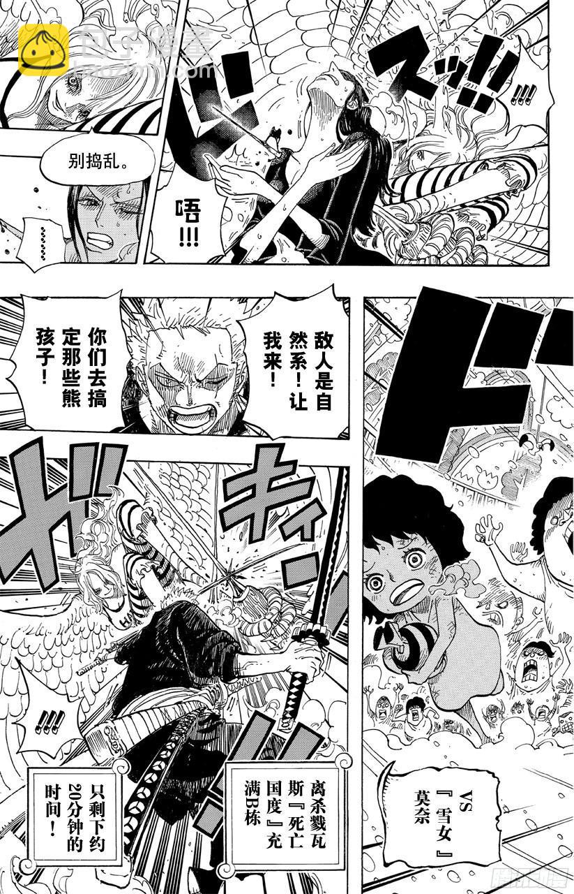 🍹航海王 第685话 在下，名为桃之助！ 第20页