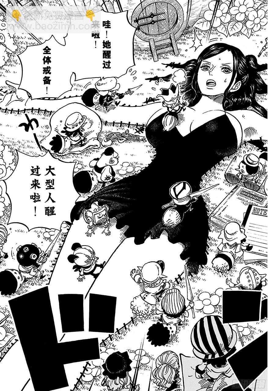 🍹航海王 第711话 小人国的冒险 第3页