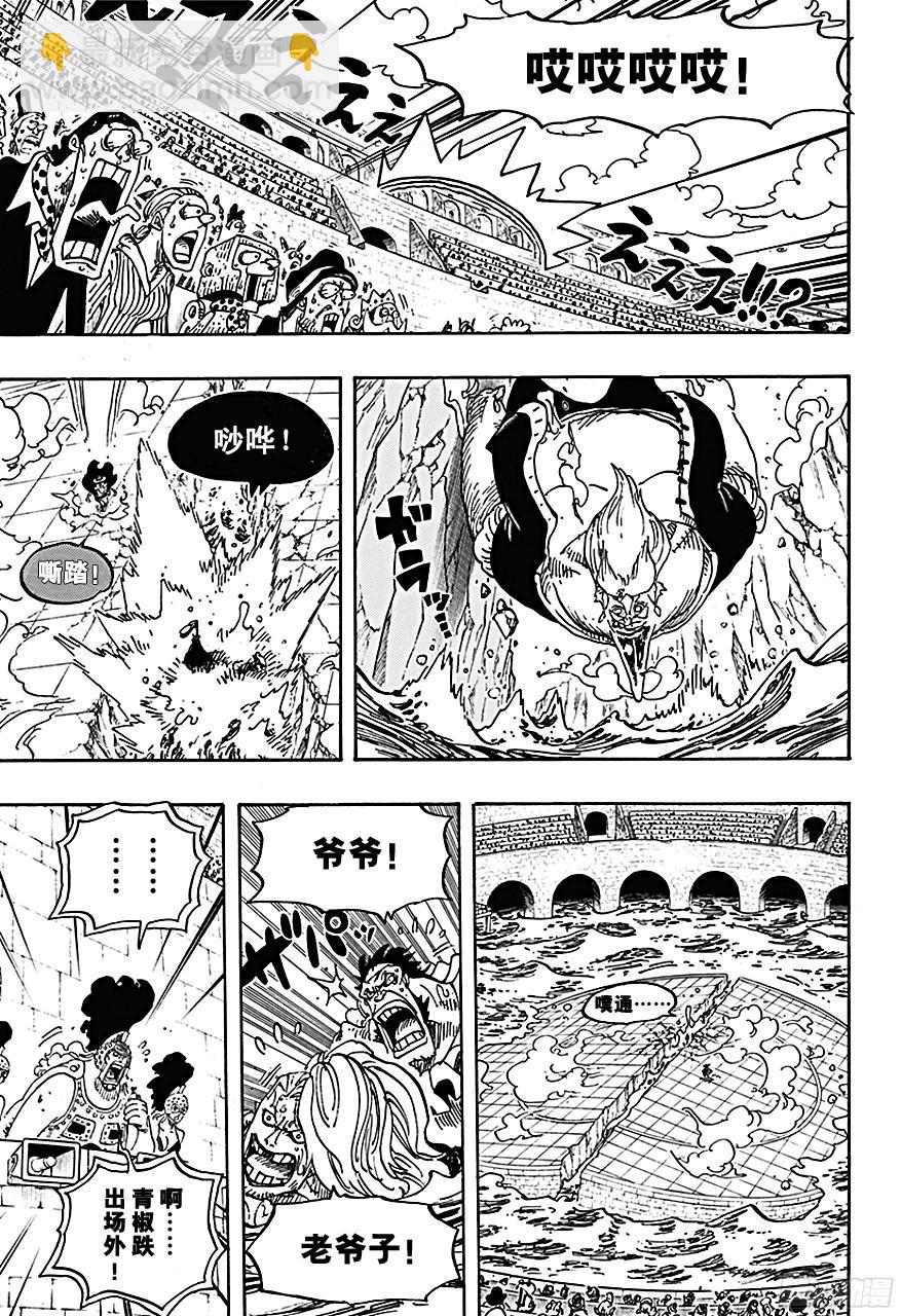 🍹航海王 第719话 青椒开门 第17页