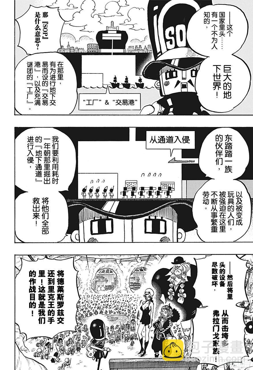 🍹航海王 第731话 德莱斯罗兹SOP作战 第6页