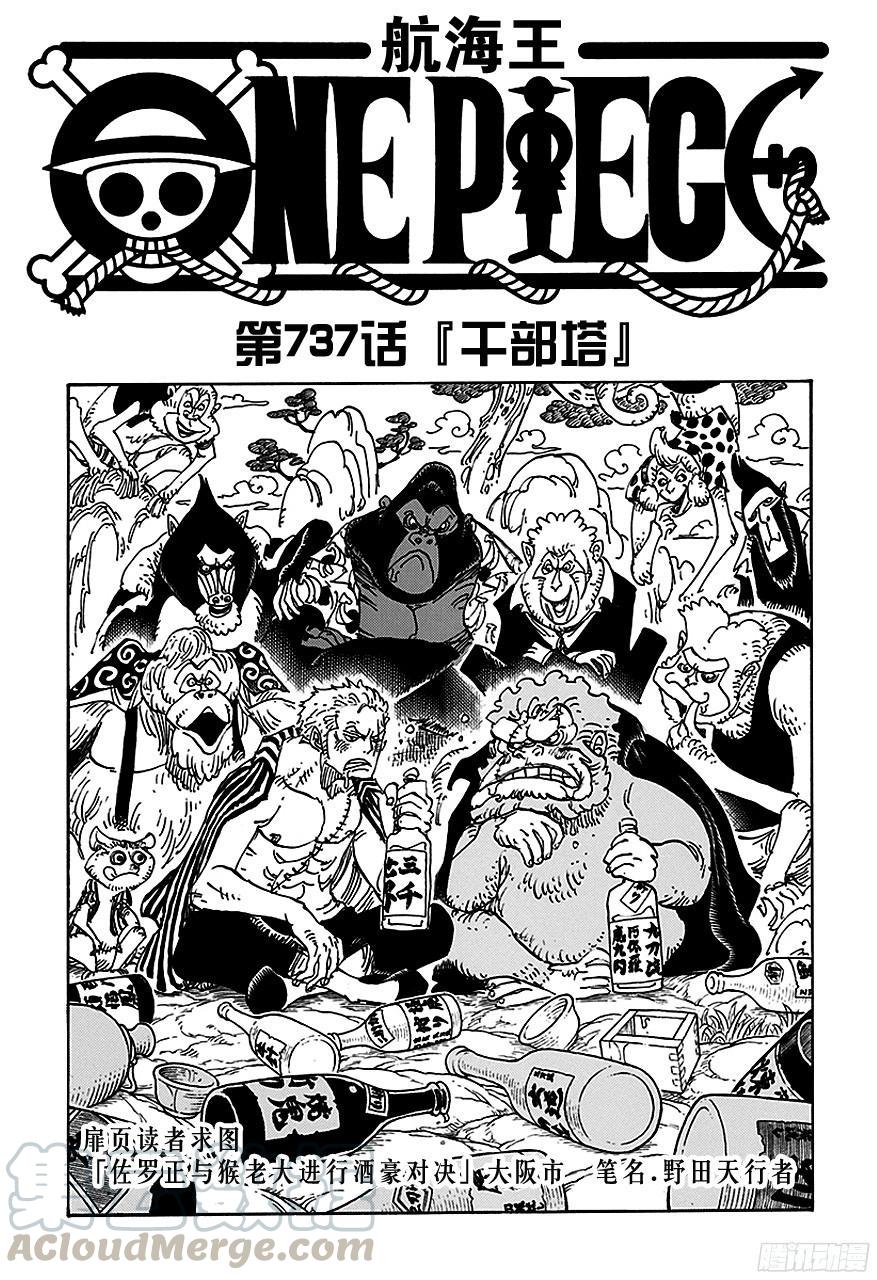 🍹航海王 第737话 干部塔 第1页