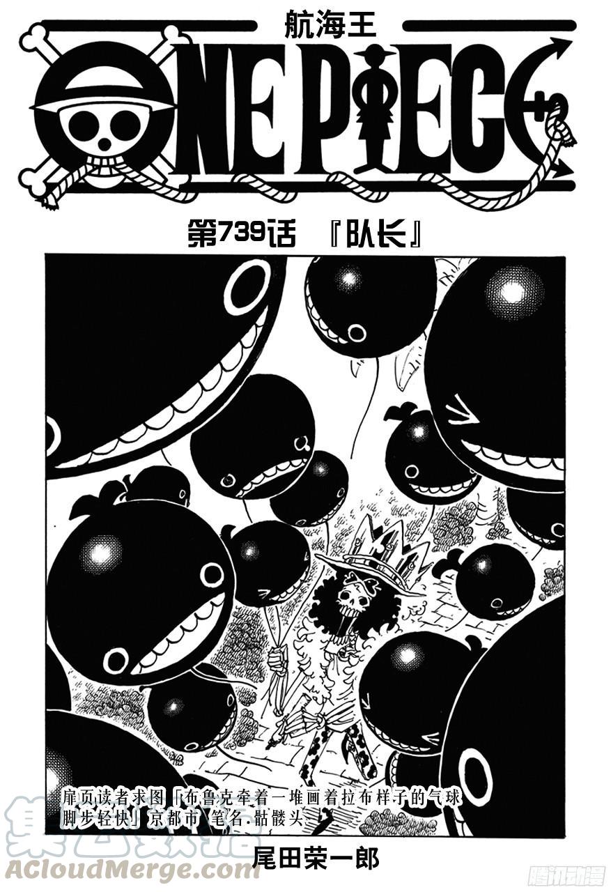 🍹航海王 第739话 队长 第1页