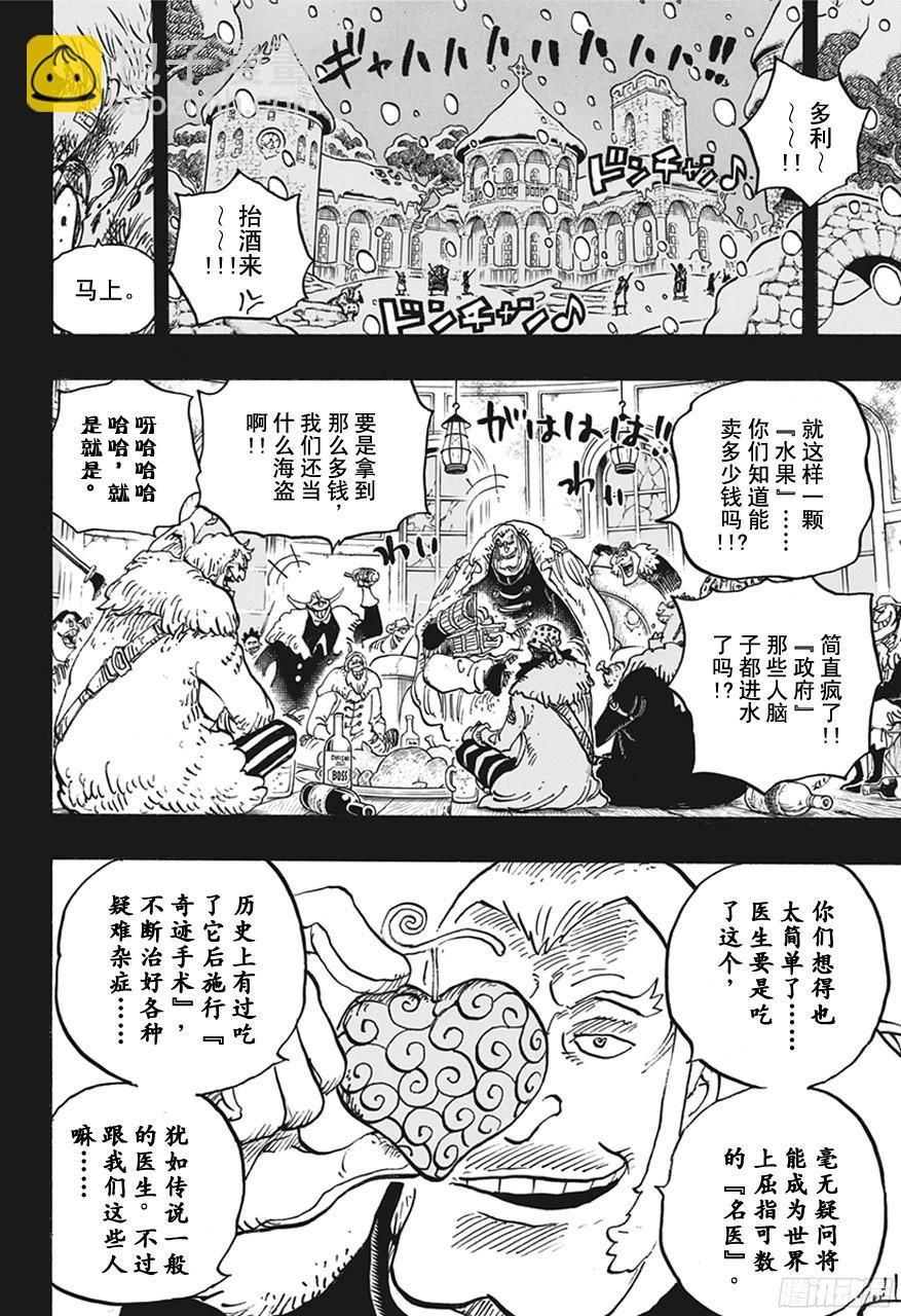 🍹航海王 第765话 命运之岛米尼恩 第12页