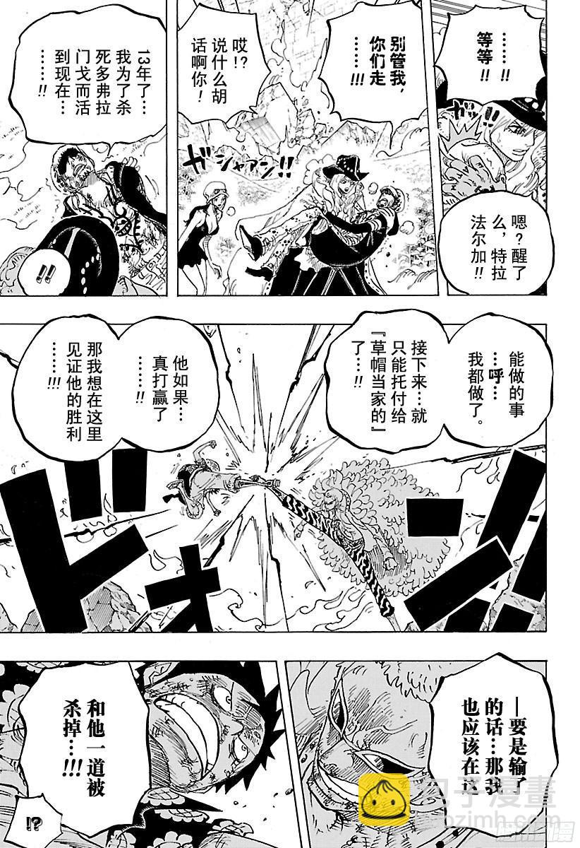 🍹航海王 第783话 “碍事” 第13页