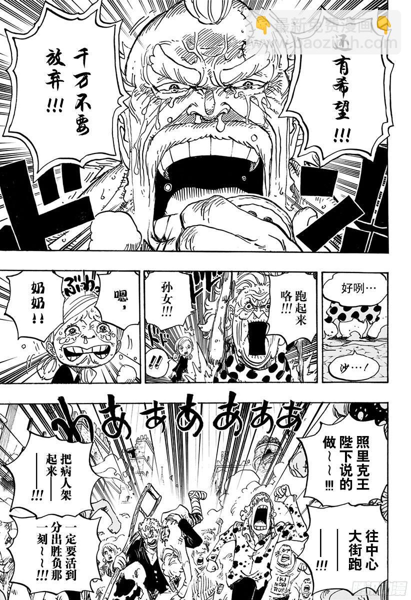 🍹航海王 第785话 哪怕断了腿 第15页