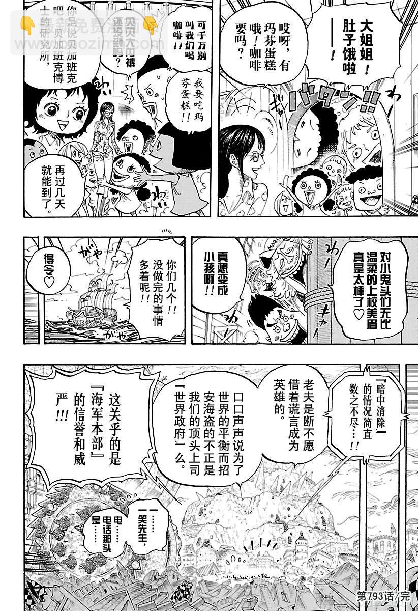 🍹航海王 第793话 虎与犬 第14页