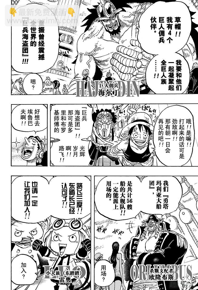 🍹航海王 第799话 老大和小弟 第14页