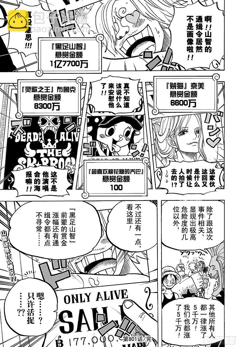 🍹航海王 第801话 开幕宣言 第17页