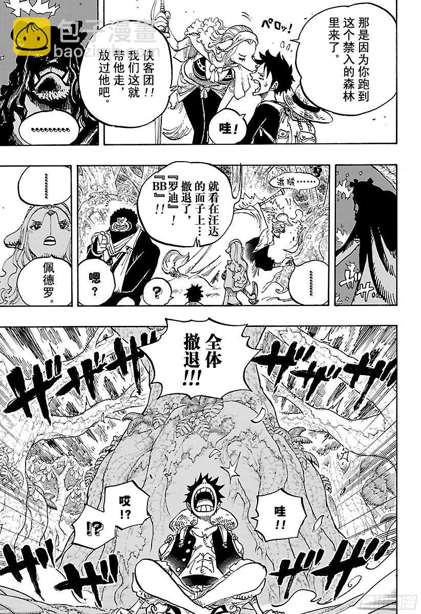 🍹航海王 第805话 水貂族 第13页