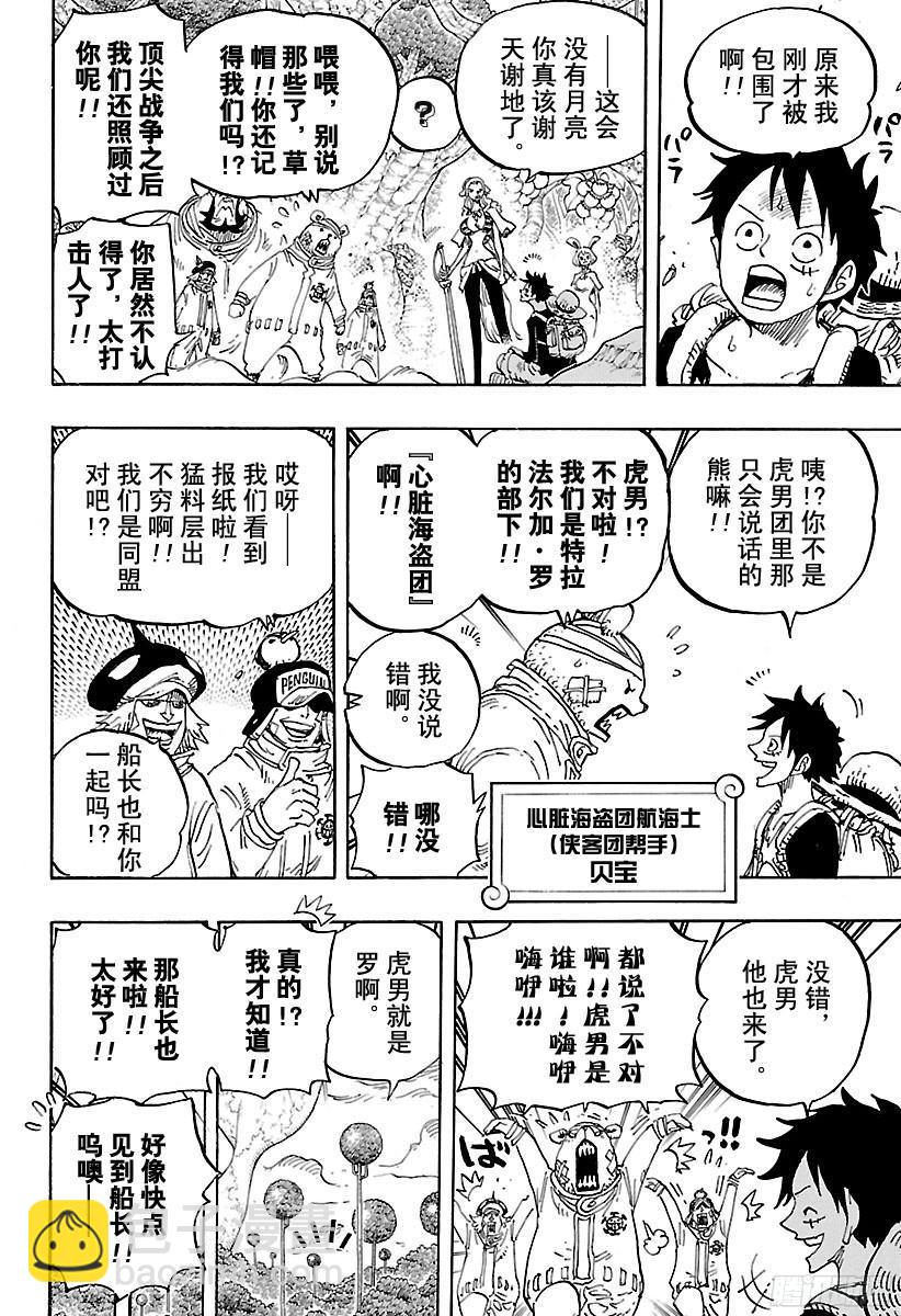 🍹航海王 第805话 水貂族 第14页