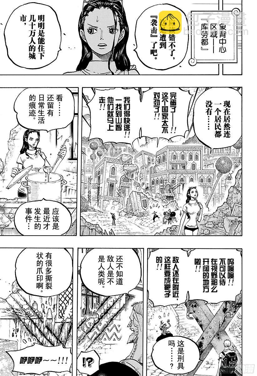 🍹航海王 第805话 水貂族 第15页