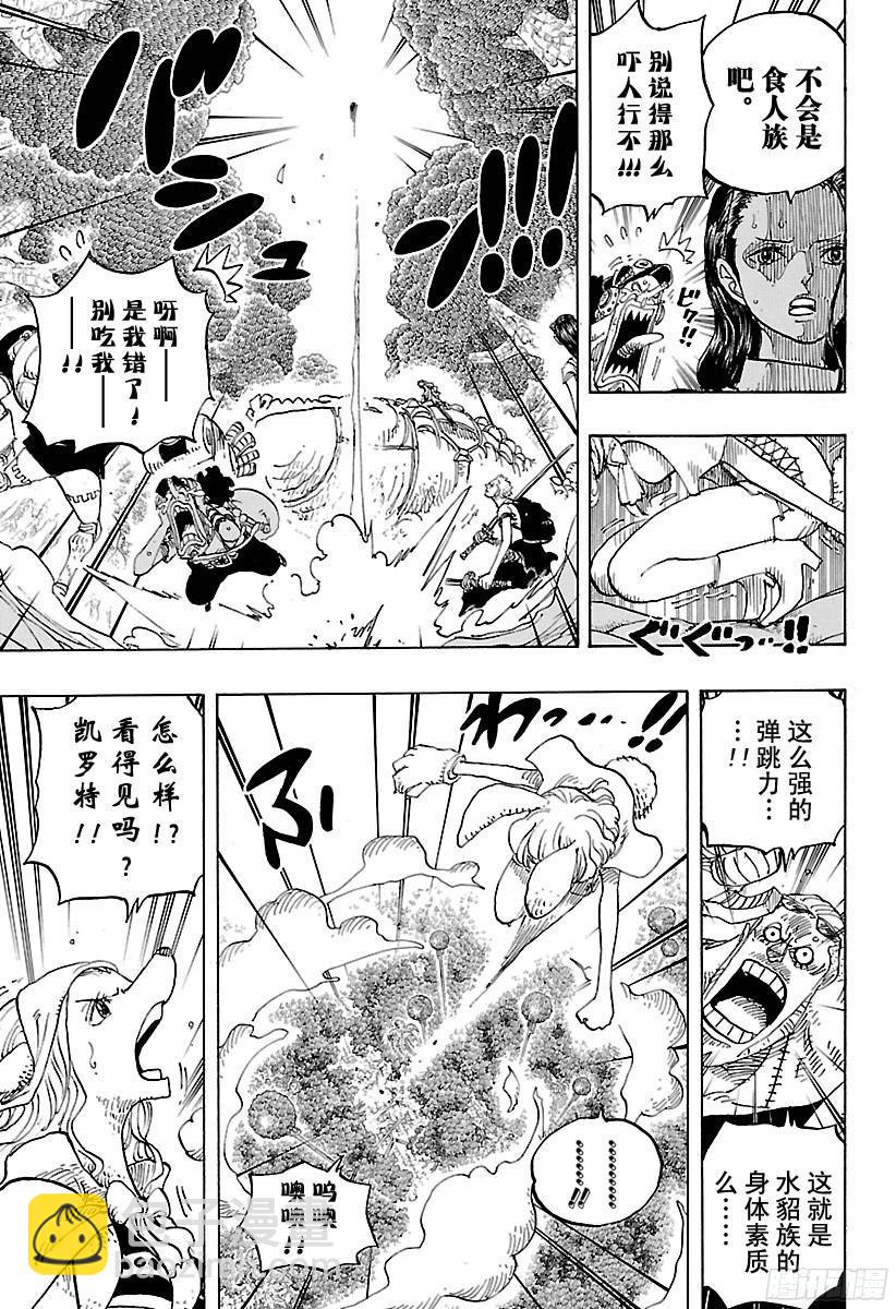 🍹航海王 第805话 水貂族 第3页