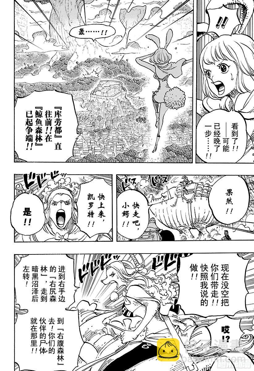 🍹航海王 第805话 水貂族 第4页