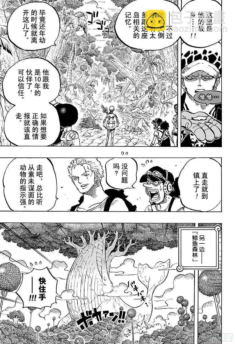 🍹航海王 第805话 水貂族 第7页